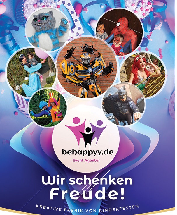 Kindergeburtstag, Hannover, Hamburg; Hildesheim, Nienburg, Braunschweig, Hameln, Kinderparty ...